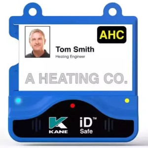 Thiết bị báo động CO cá nhân và giữ ID có thể đeo được